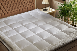 Mattress Topper 7CM Thick (Comforter) + Free mixed fiber Pillow
