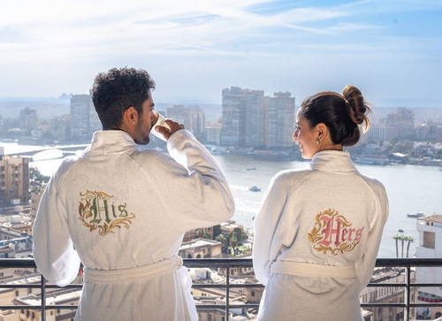 His & Hers Royal Bathrobe for Couples