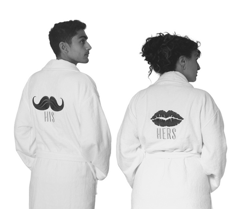 His & Hers Bathrobe Set