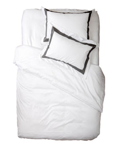 Wide Colored Bordered Pillowcase 500TC
