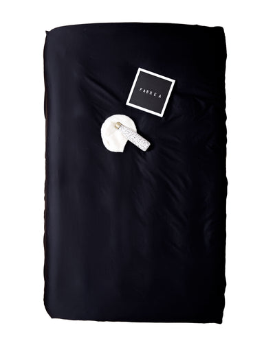 BLACK | Fitted Sheet 600TC