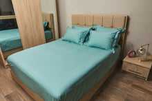 Load image into Gallery viewer, MATTE PASTEL | 5-Piece Set: (Fitted Sheet, 4 Pillowcases) 210TC